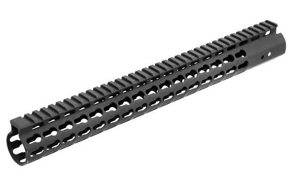 Leapers UTG Pro AR-15 15inch SuperSlim Free Float Keymod Compatible Rail - Leapers