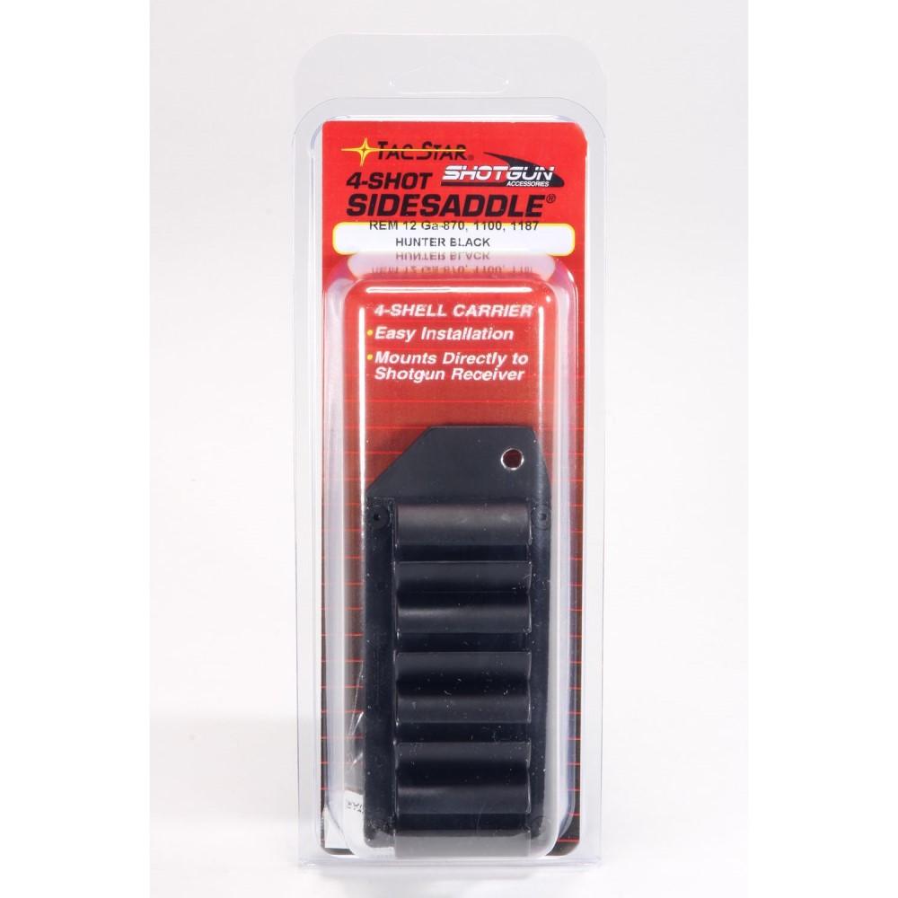 トイガン TACSTAR SIDESADDLE 4-SHOTSHELL CARRIER TacStar SideSaddle Shotshell Carrier - Short TacStar SideSaddle
