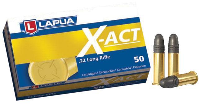 .22 LONG RIFLE X-ACT 50RD/BOX - Lapua