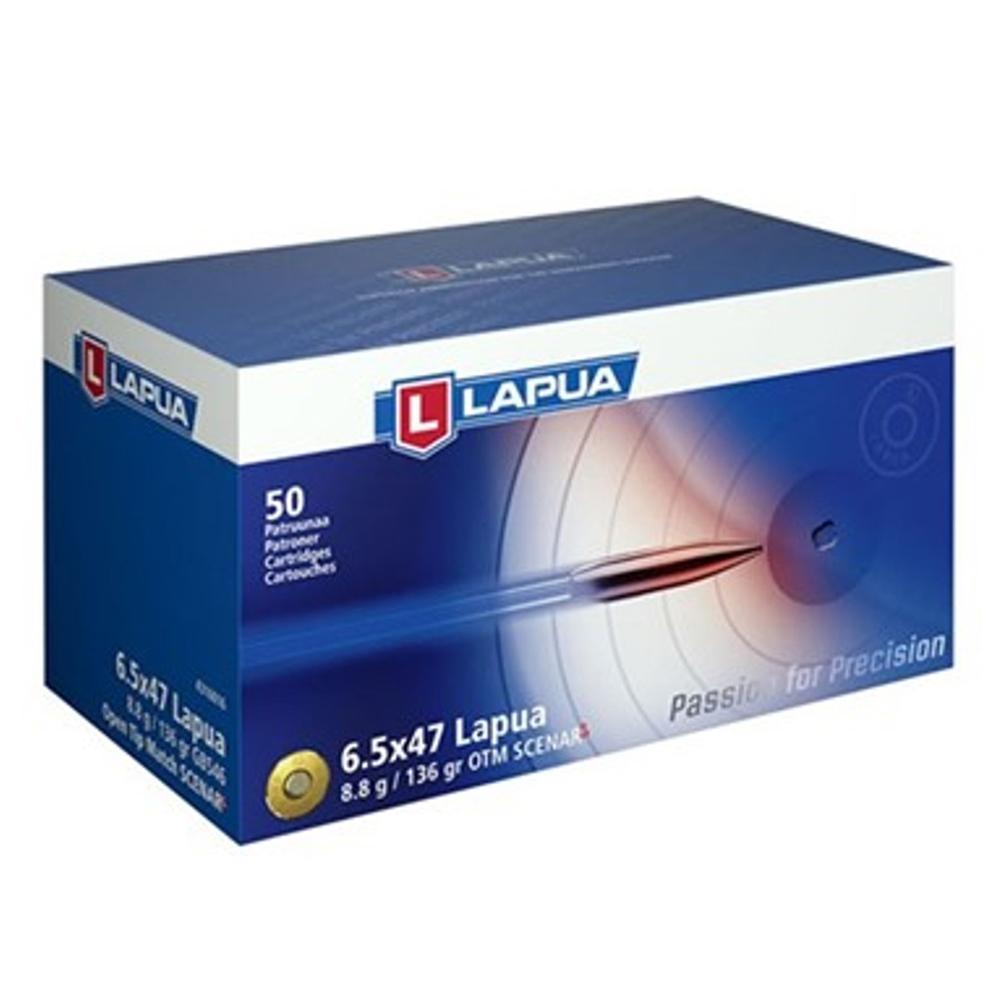 Lapua Rifle Ammo  6.5x47  136 gr Scenar-L OTM bx/50 - Lapua