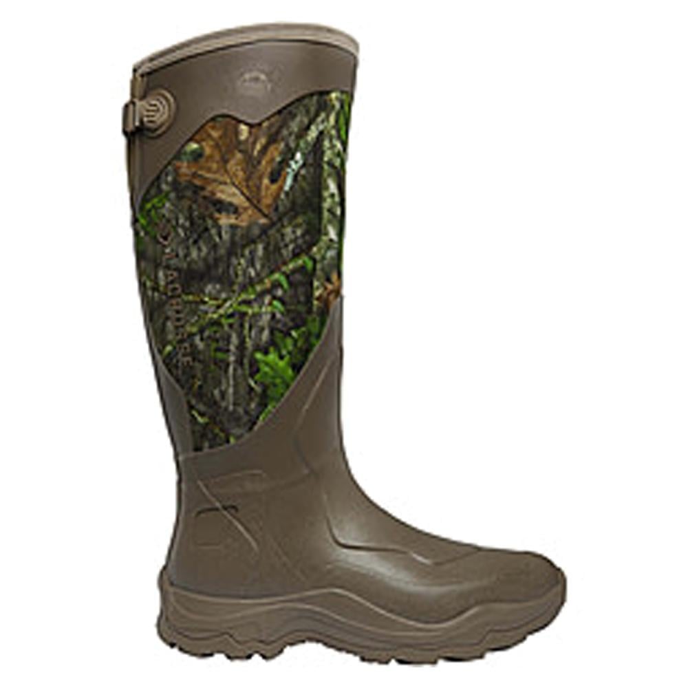 LaCrosse Alpha Agility Snake Boot 17" NWTF Mossy Oak Obsession Size 8 - LaCrosse