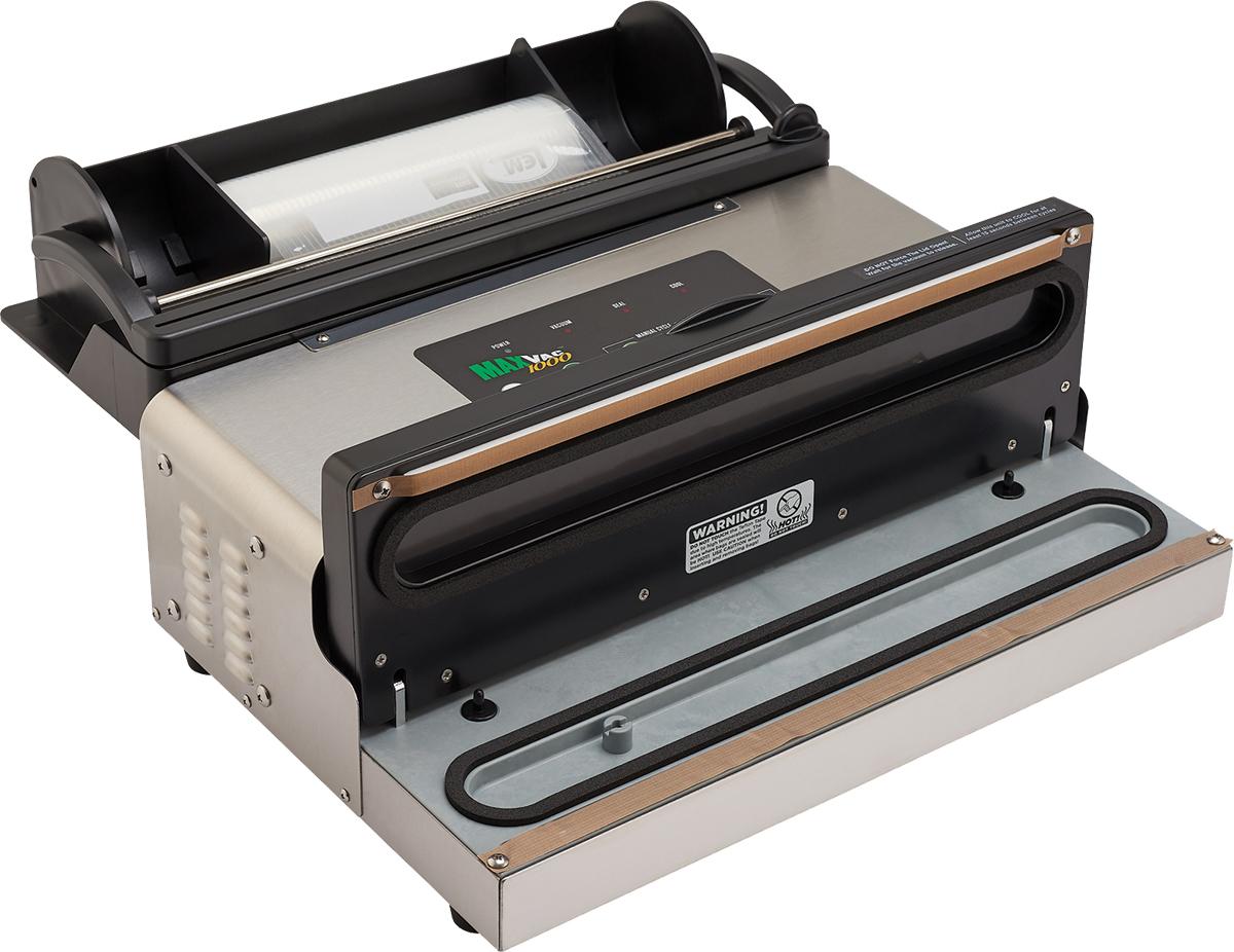 LEM Products MaxVac 1000 Vacuum Sealer w/Bag Holder & Cutter - LEM Products