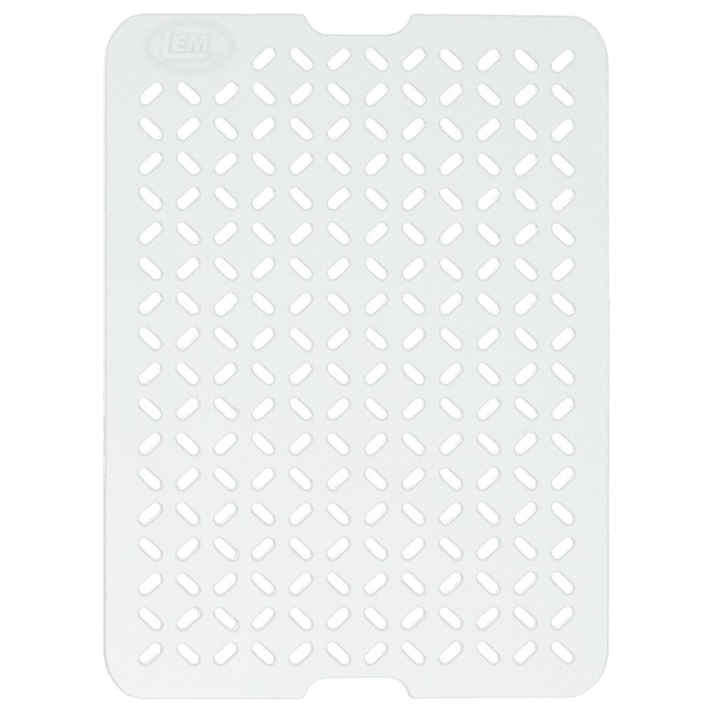 LEM Products Plastic Meat Lug Drain Tray - 17-3/8"x12-3/4"x3/4" - LEM Products