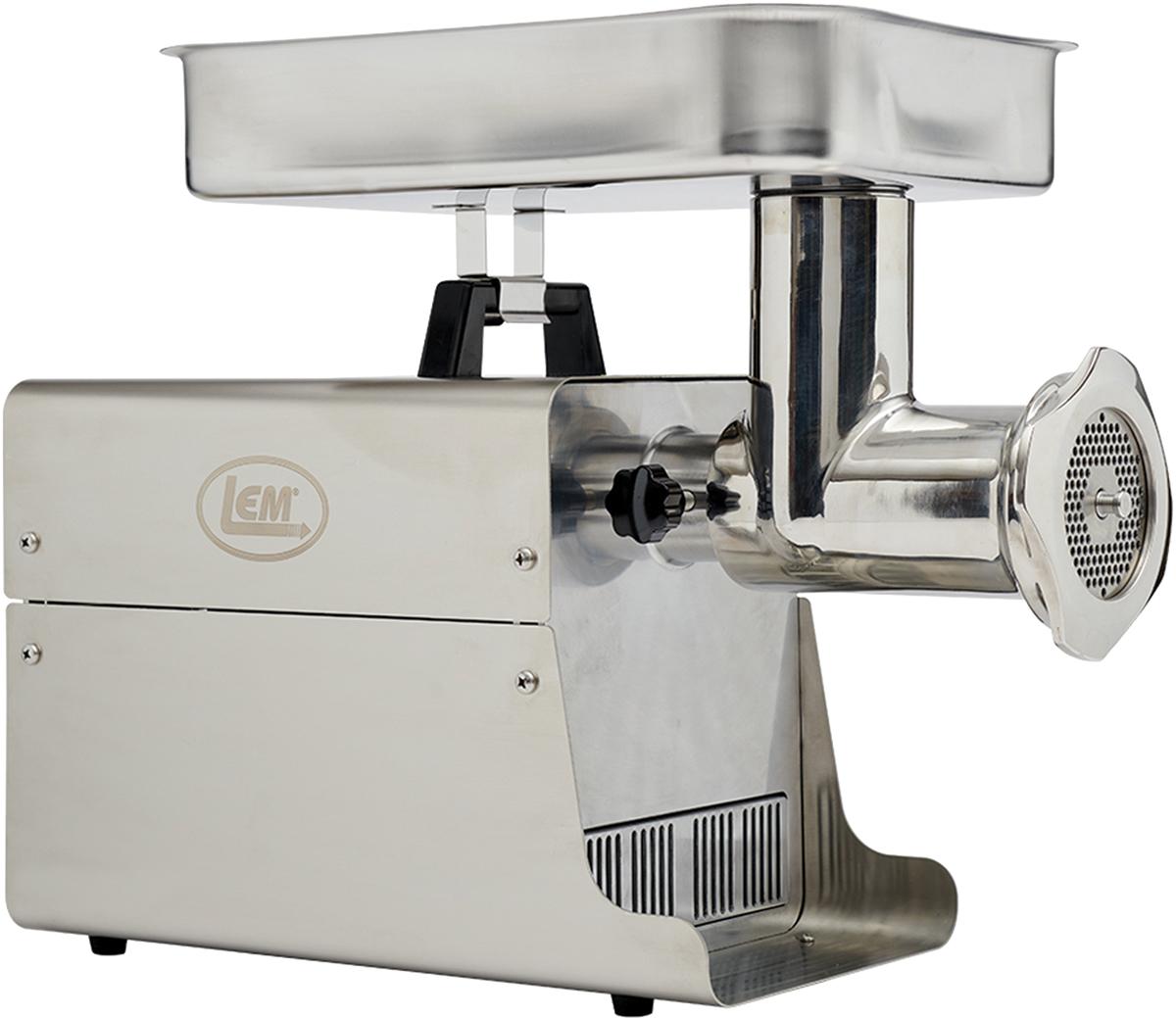 LEM Products #32 Big Bite Stainless Steel Electric Grinder - LEM Products