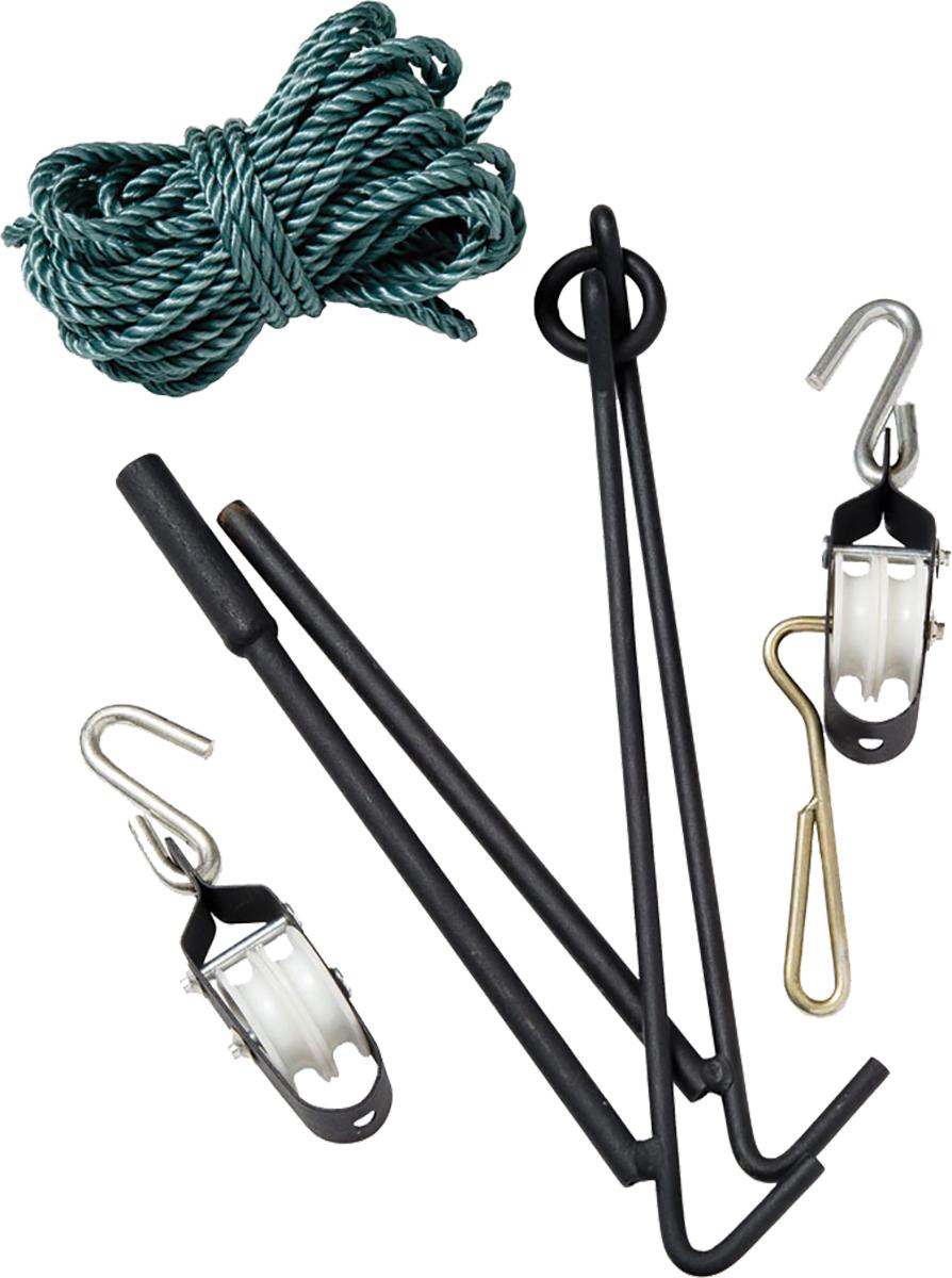 LEM Products Collapsible Gambrel with Rope Hoist - LEM Products