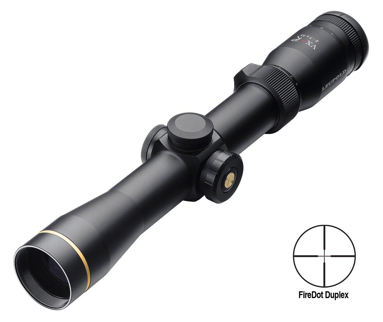 BLEMISHED Leupold VX-R Rifle Scope - 2-7x33mm Illum. FireDot Duplex 43.7-17.8' 4.2-3.7" Matte - Leupold