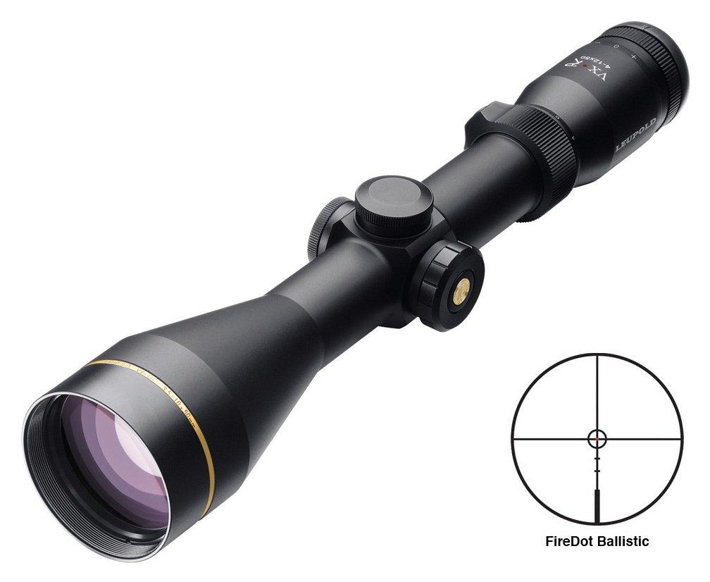 BLEMISHED Leupold VX-R Rifle Scope - 4-12x50mm Ballistic FireDot 22.-10.4' 4.1-3.7" Matte - Leupold