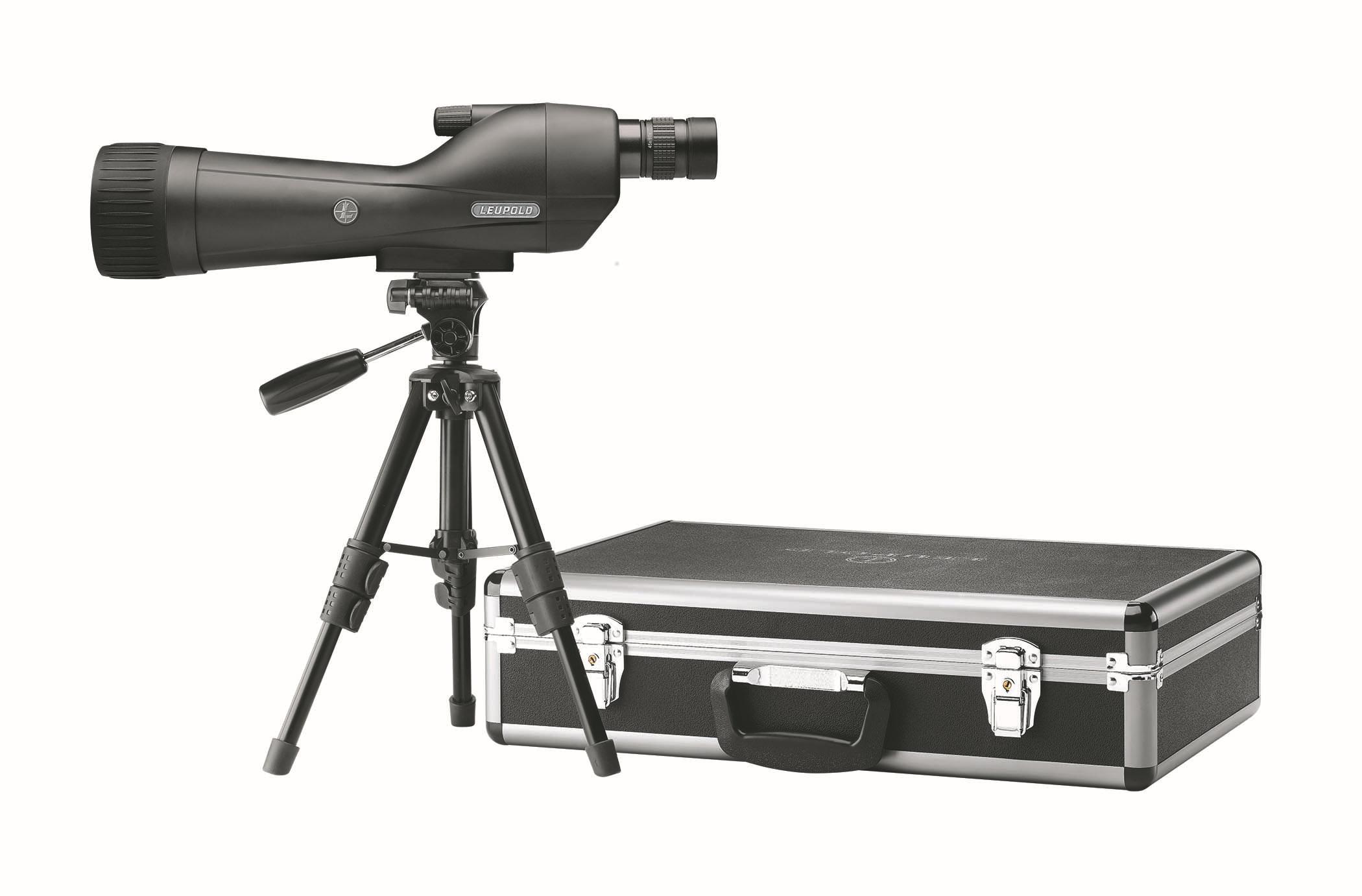 BLEMISHED SX-1 Ventana Straight Spotting Scope Kit - 20-60x80mm Black - Leupold