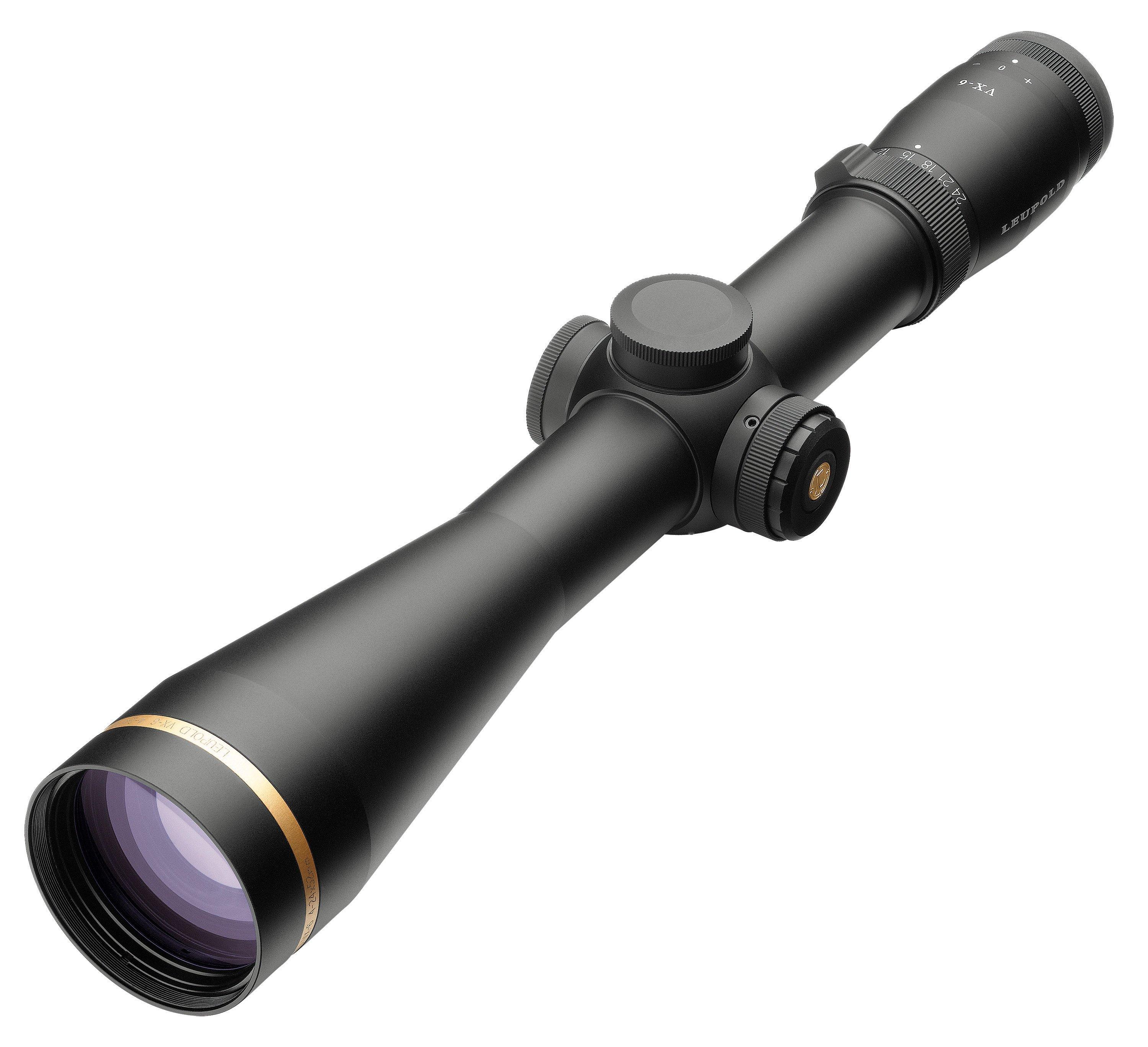 BLEMISHED Leupold VX-6 Rifle Scope - 4-24x52mm 34mm SF CDS Illum. Boone & Crocket Reticle Matte - Leupold