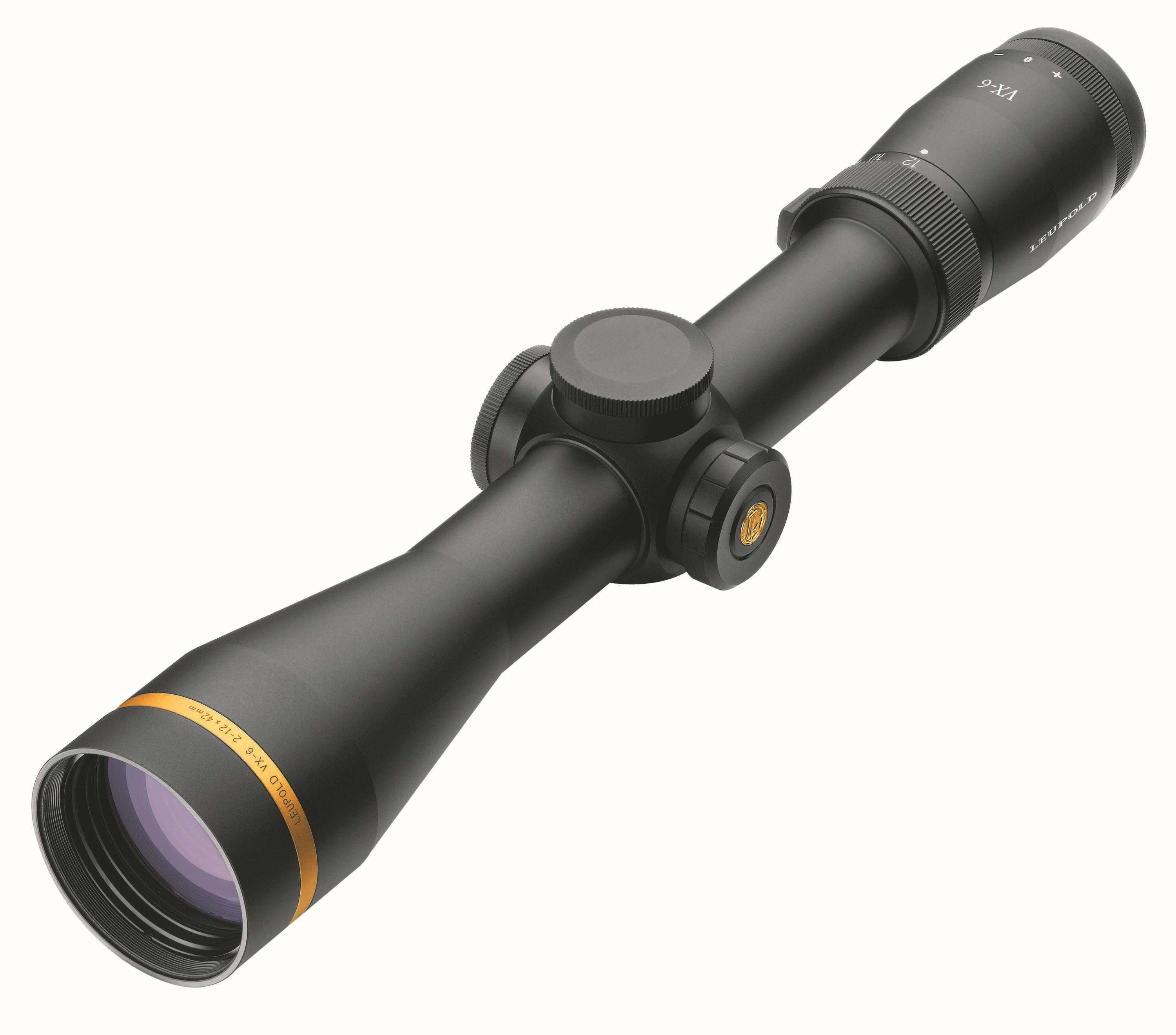 BLEMISHED Leupold VX-6 Rifle Scope - 2-12x42mm 30mm CDS Illum. FireDot 4 Matte, Metric - Leupold