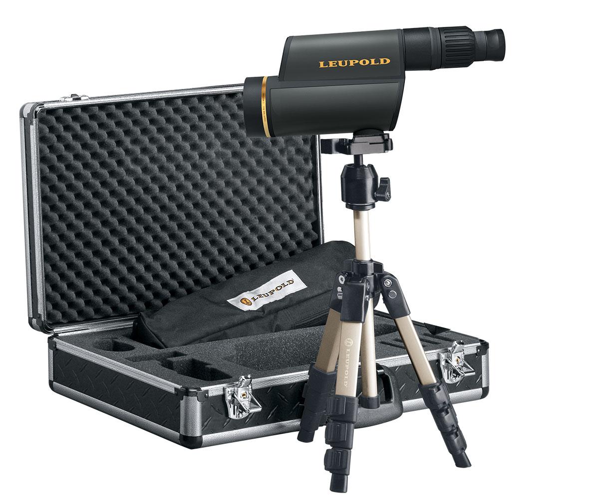 BLEMISHED Leupold GR 12-40x60mm HD Spotting Scope Kit Shadow Gray - Leupold