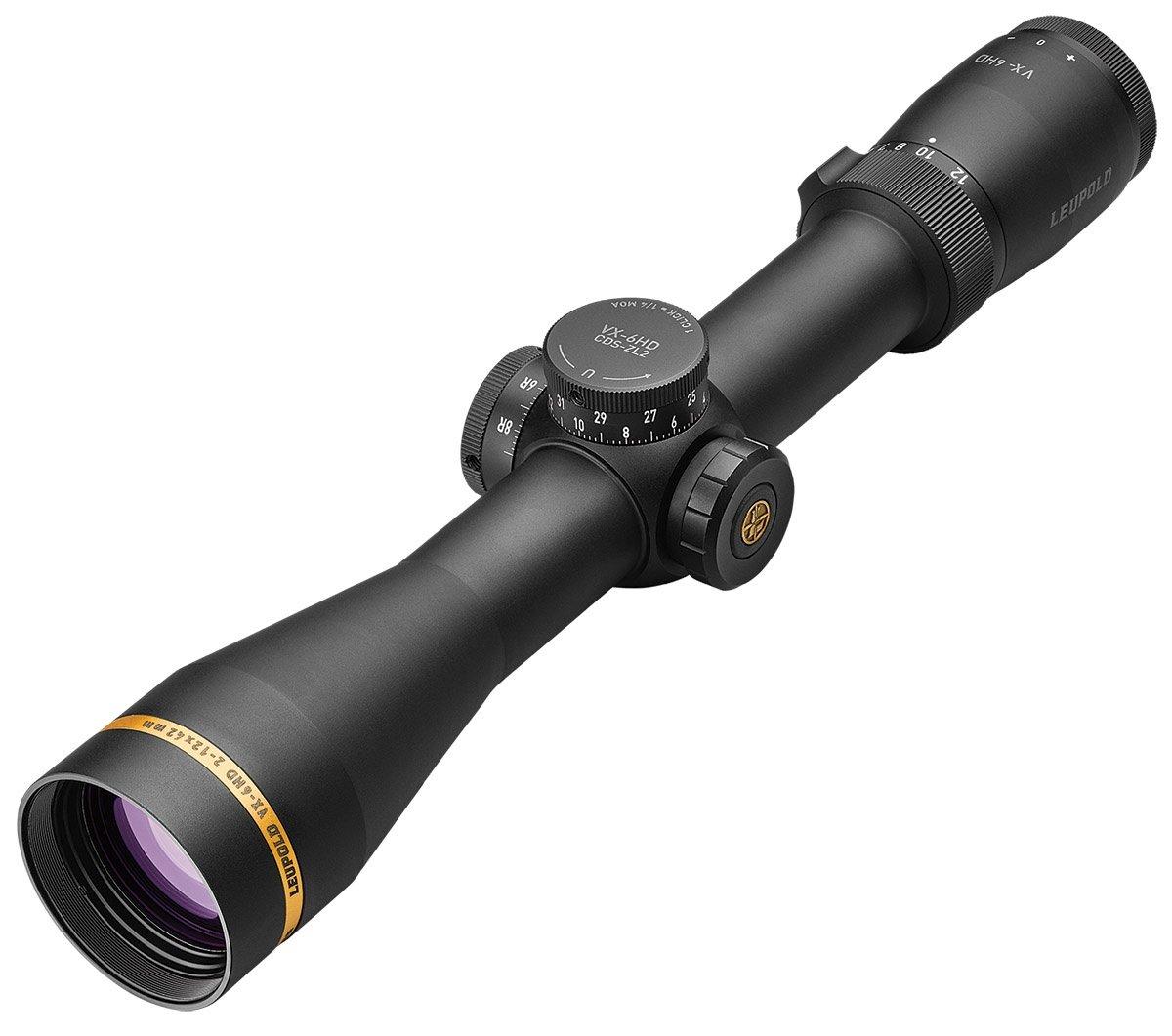 BLEMISHED Leupold VX-6HD Rifle Scope - 2-12x42mm CDS-ZL2 SF 30mm Tube Illuminated FireDot Duplex Reticle Matte Black - Leupold