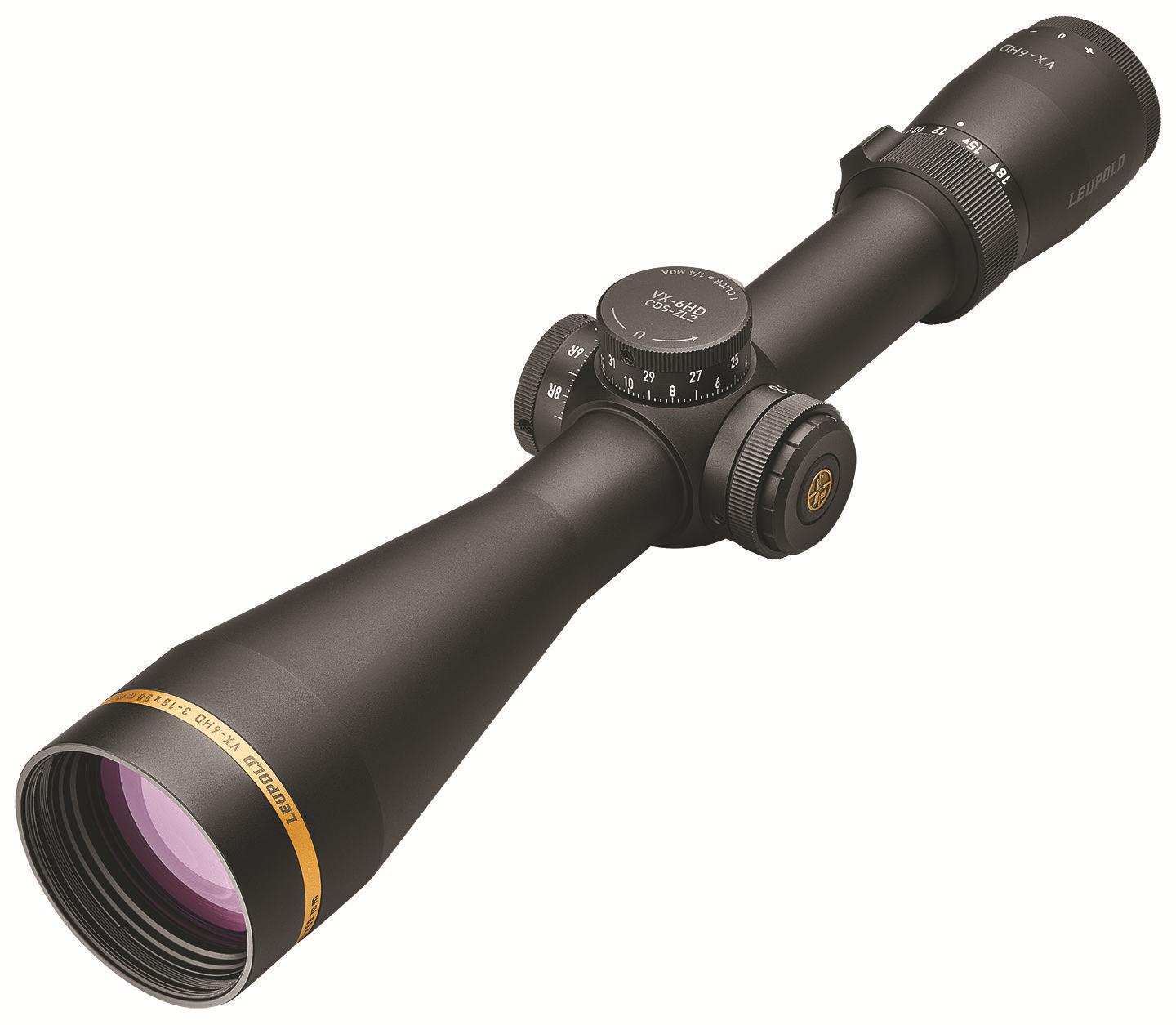 DEMO Leupold VX-6HD Rifle Scope 3-18x50mm 30mm SFP FireDot Duplex Illum Matte Black - Leupold