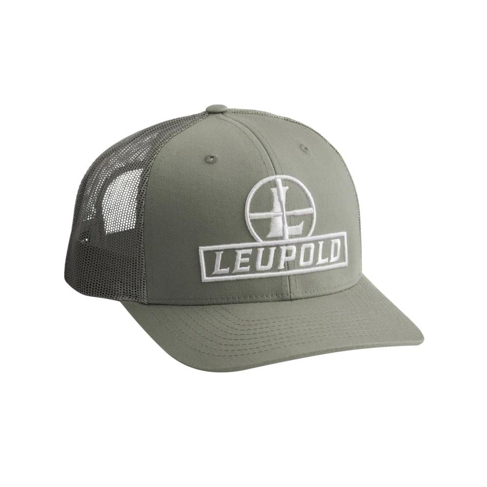 Leupold Reticle Trucker Hat Loden Green - Leupold