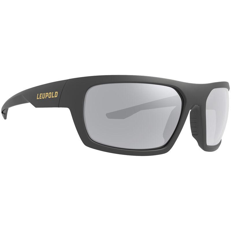 Leupold Packout Shooting Glasses Matte Black with Shadow Grey Flash - Leupold