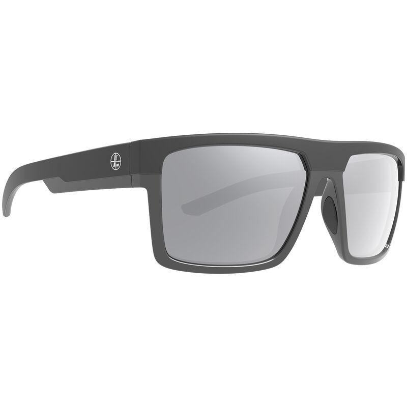 Leupold Becnara Sunglasses Matte/Gloss Black with Shadow Grey Flash - Leupold