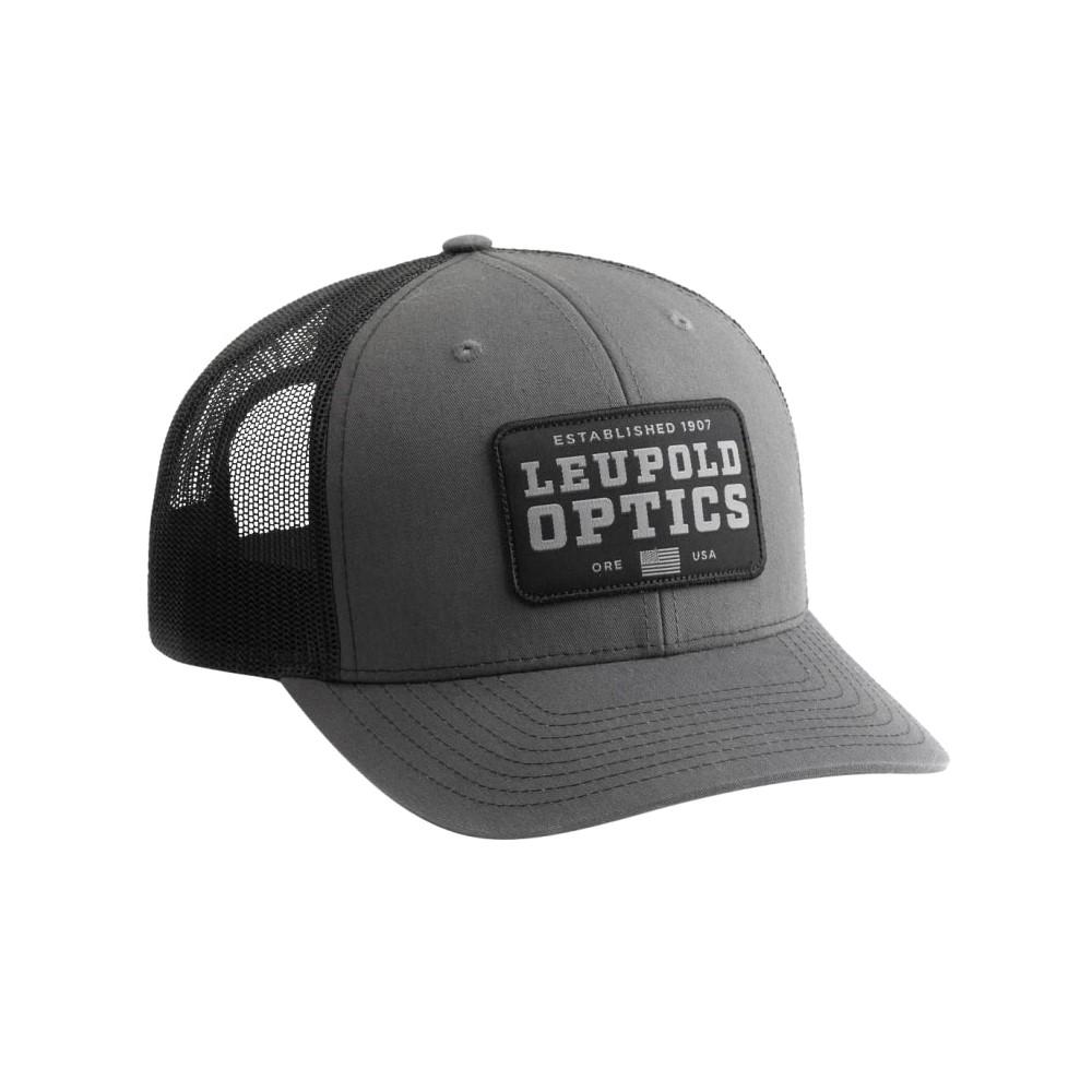 Leupold Established 1907 Trucker Hat Grey/Black - Leupold