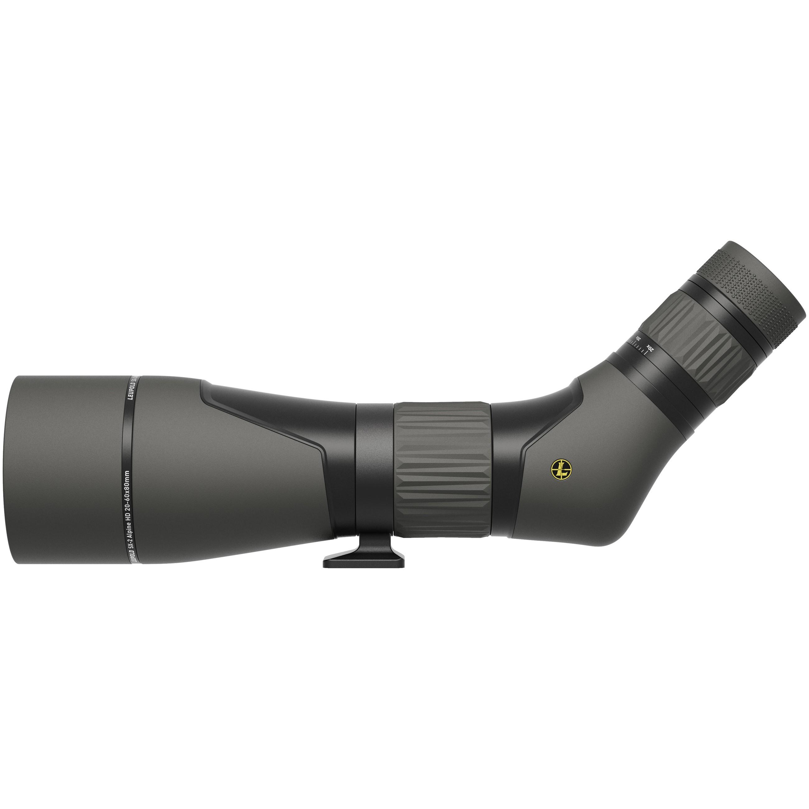 BLEMISHED Leupold SX-2 Alpine HD Angled Spotting Scope 20-60x80mm Matte - Leupold