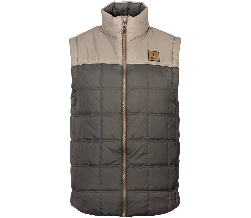 Santiam Insulated Vest Gunmetal/Shadow Tan  M - Leupold