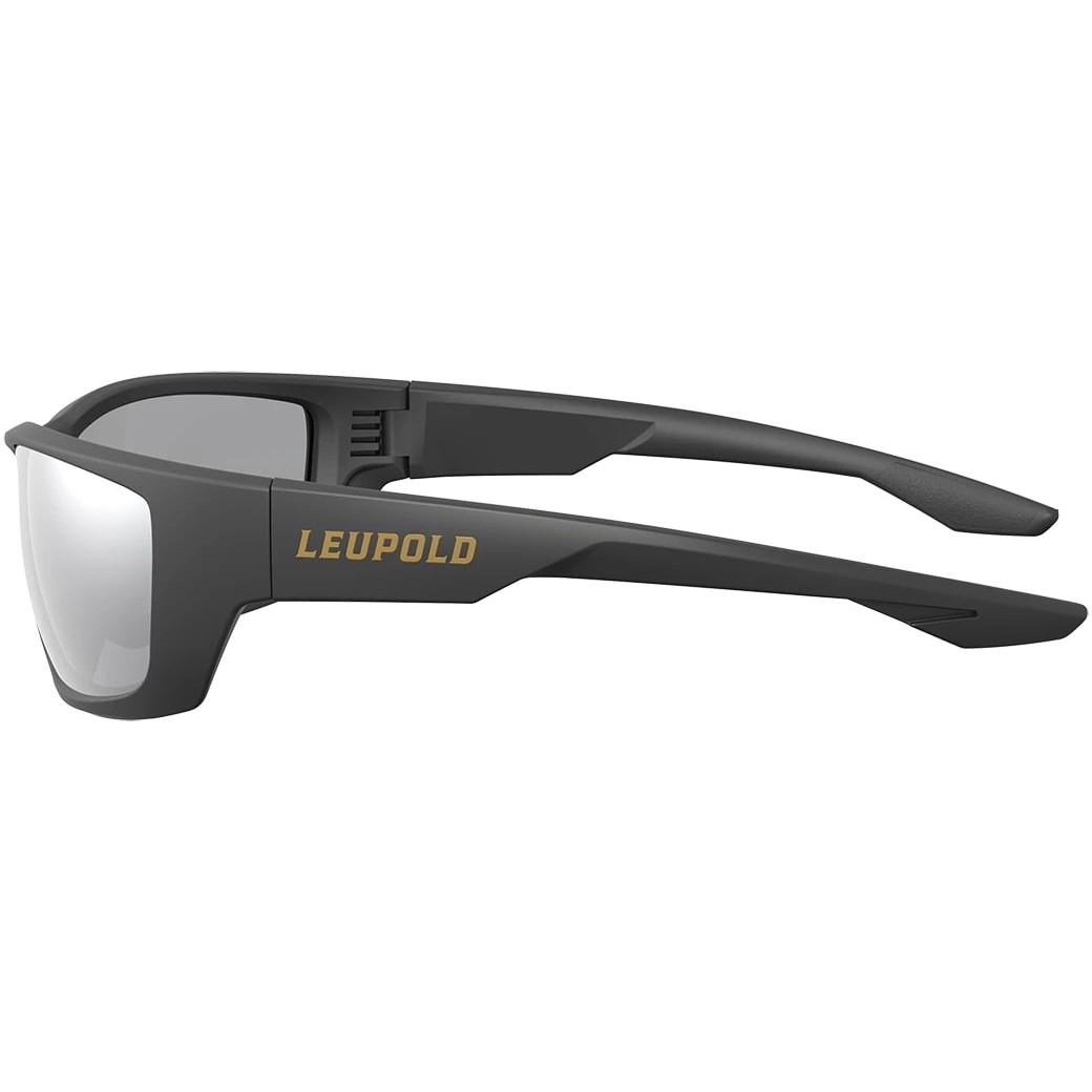 Leupold Cheyenne Sunglasses Matte Black with Shadow Gray Flash Lens - Leupold