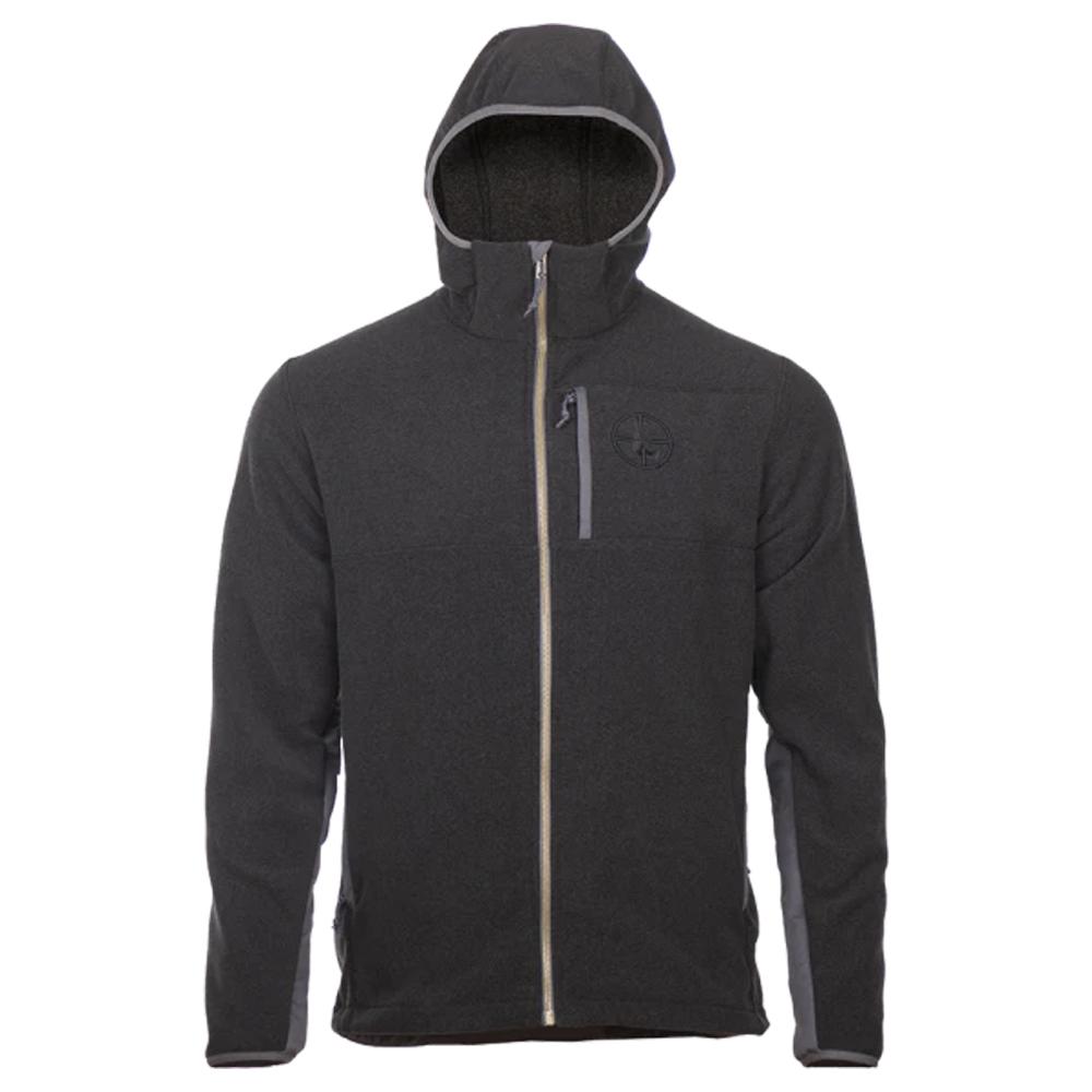 Leupold Make Ready Full Zip Hooded Fleece Iron Gray M - Leupold