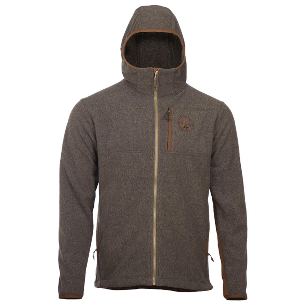 Make Ready Full Zip Hooded Fleece Ash Green  L - Leupold