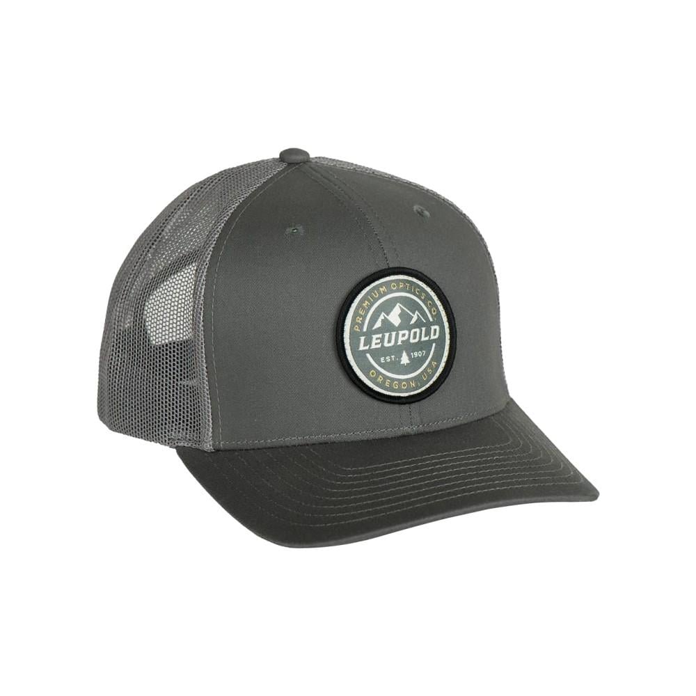 Leupold Cascade Trucker Hat Grey - Leupold