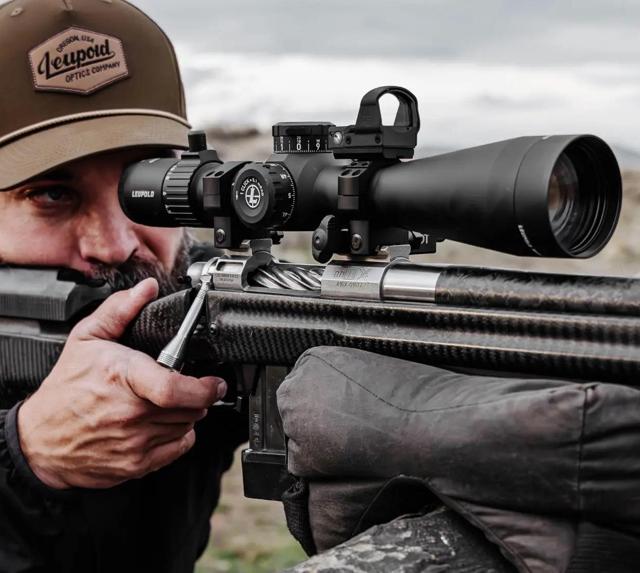 Leupold Mark 4HD Rifle Scope 4.5-18x52 34mm FFP PR2-Mil Black Leupold Mark 4HD Rifle Scope 4.5-18x52 34mm FFP PR2-Mil Black