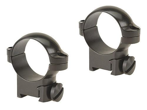 Leupold 2-Piece Solid Steel Ringmounts - Sako 1", Medium, Gloss Black - Leupold