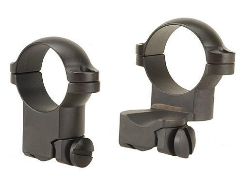 Leupold 2-Piece Extension Ringmounts - Ruger No. 1, 77/22, 1" High, Matte Black - Leupold