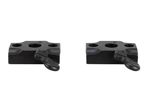 Leupold 2-Piece Quick Release (QR) Base - Traditions Buckhunter, Matte Black - Leupold