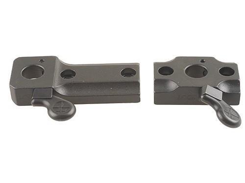 Leupold 2-Piece Quick Release (QR) Base - Savage 10/110 Round Rear Receiver, Matte Black - Leupold