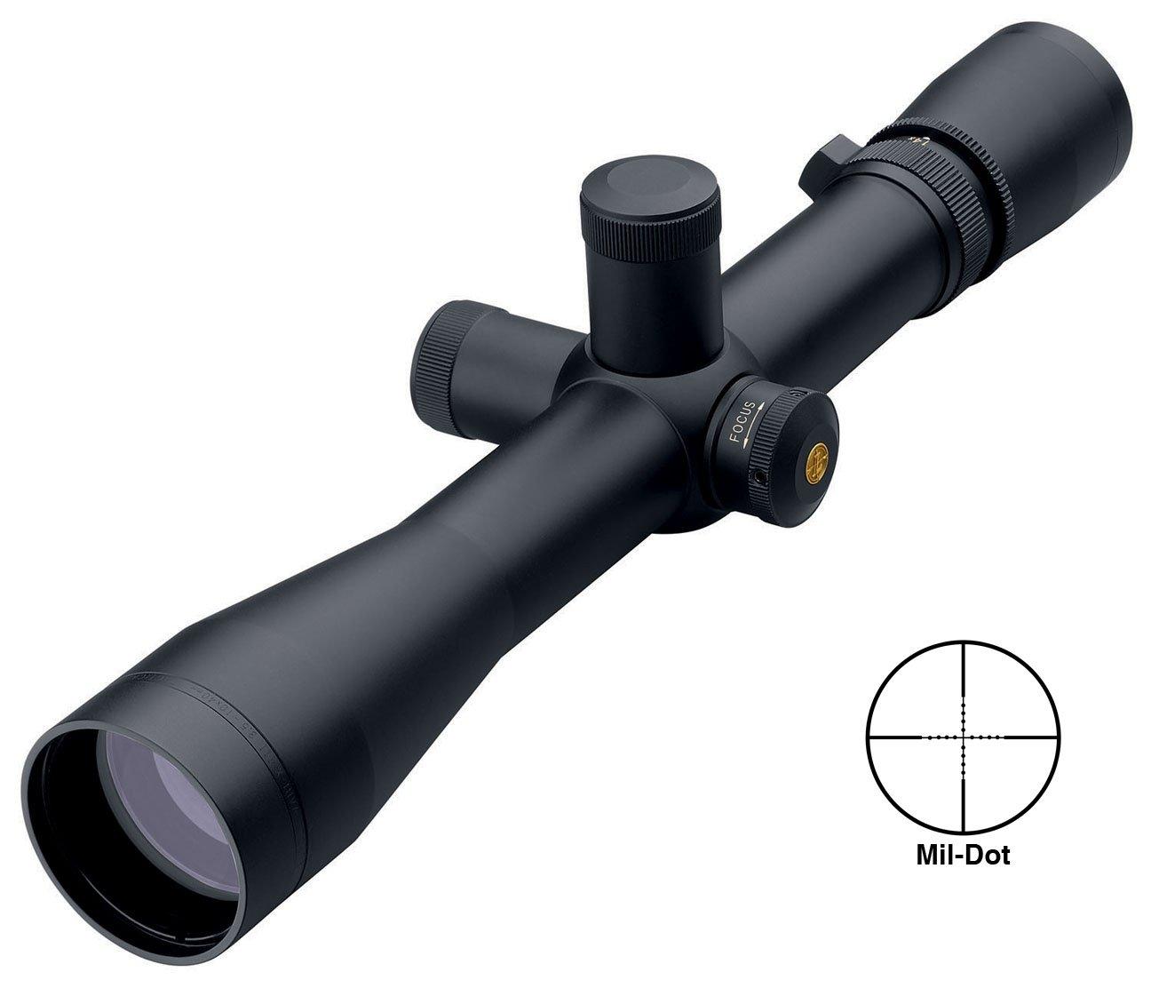 BLEMISHED Leupold Mark 4 LR/T Rifle Scope - 4.5-14x40mm M1 Dial Mil-Dot SF Reticle Matte - Leupold