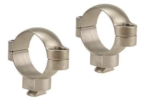 Leupold 2-Piece Dual Dovetail Rings - 30mm High, Silver - Leupold