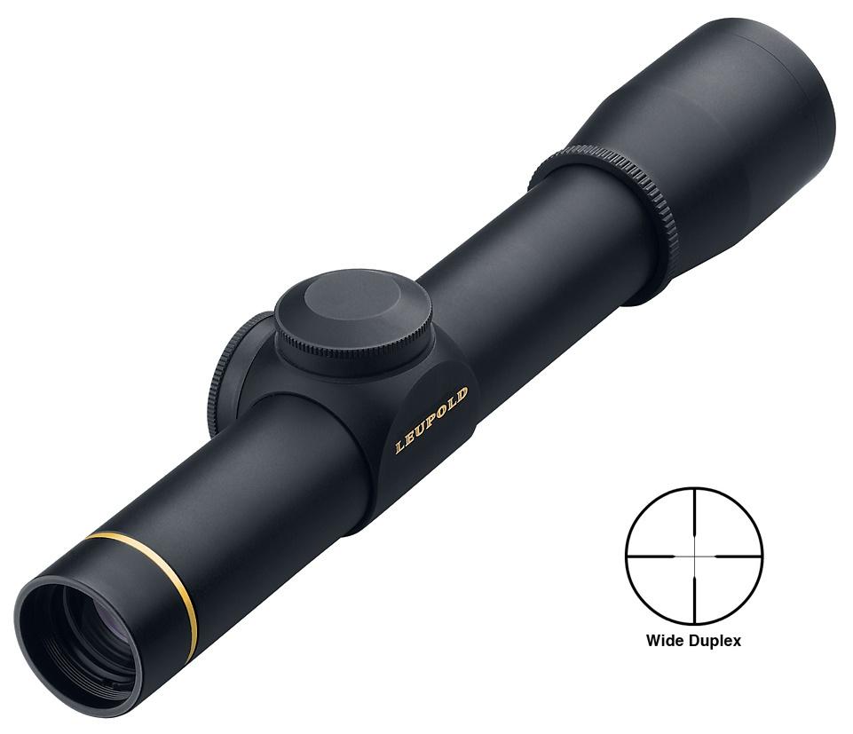 BLEMISHED Leupold FX-II Ultralight Rifle Scope - 2.5x20mm Wide Duplex 39.5' 4.9" Matte - Leupold