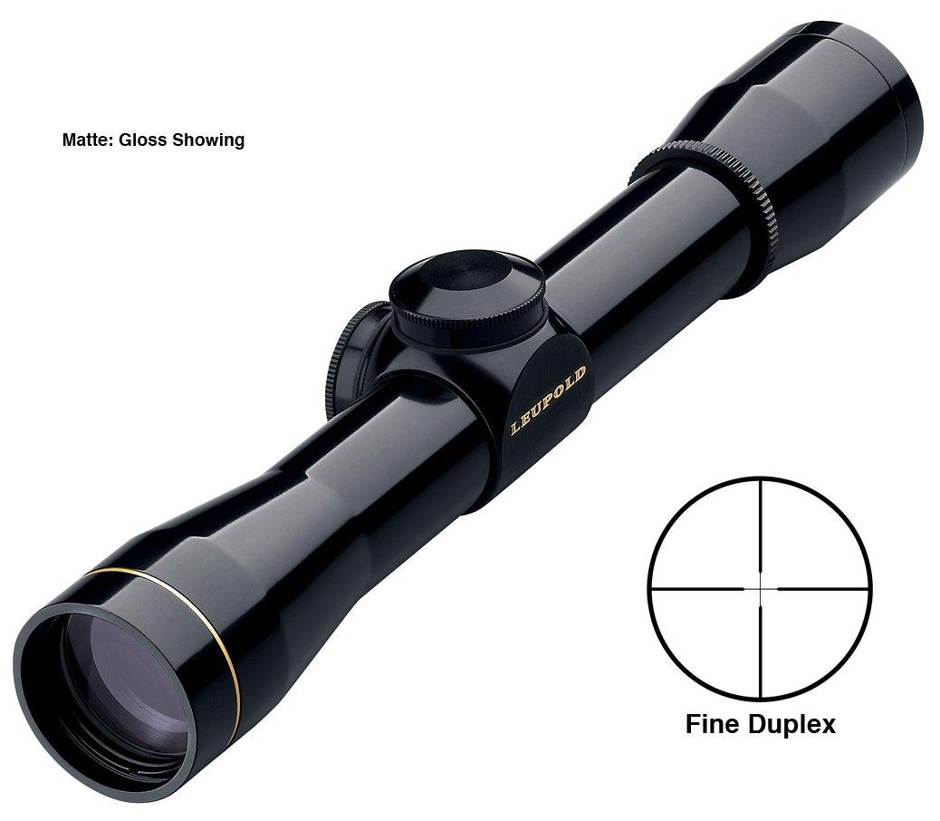 BLEMISHED Leupold FX-I Rimfire Scope - 4x28 Fine Duplex Reticle 1" Tube Matte - Leupold