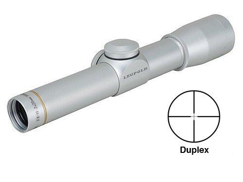 BLEMISHED Leupold FX-II Handgun Scope - 2x20mm Duplex Reticle Silver - Leupold