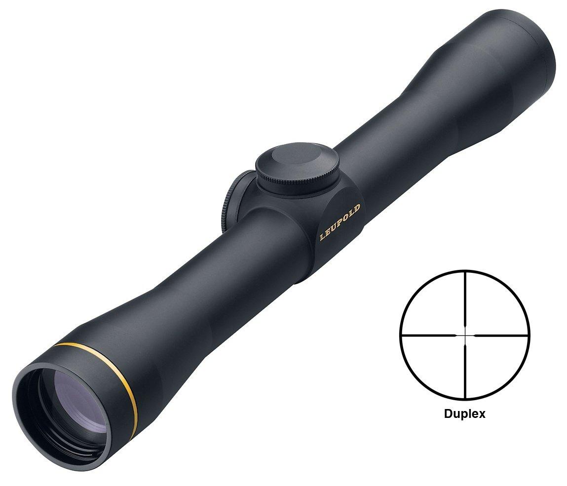 BLEMISHED Leupold Fixed Power FX-II Eye Relief Scout Rifle Scope - 2.5X28mm Duplex 22' 9.3" Matte - Leupold