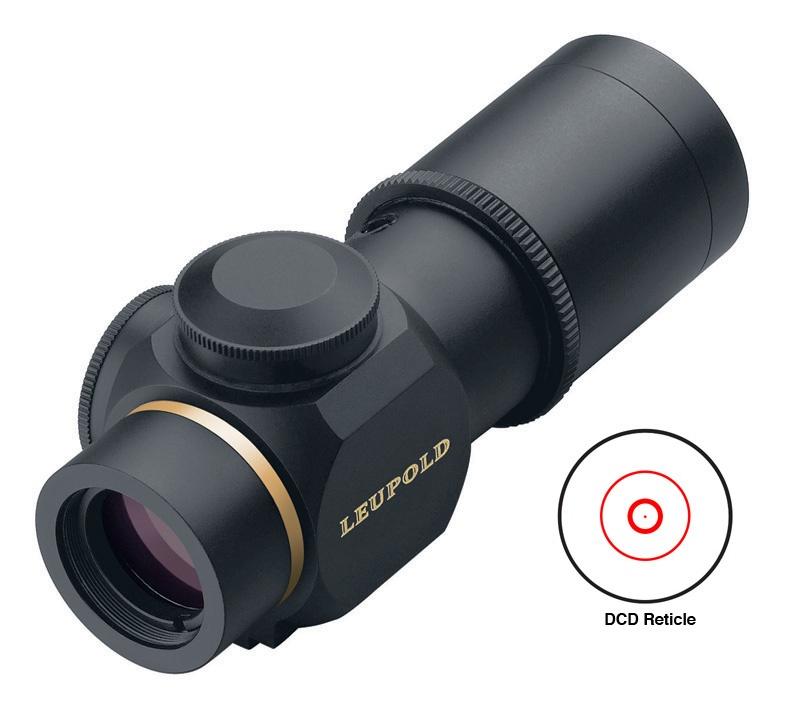 BLEMISHED Leupold Hunting Prismatic 1x14mm Illum. Double Circle Dot - Matte - Leupold