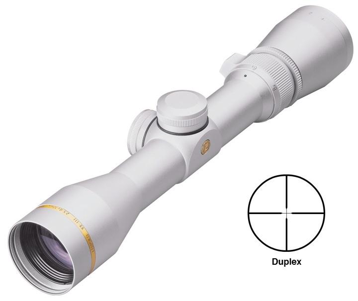 BLEMISHED Leupold VX-3 Handgun Scope - 2.5-8x32mm Duplex Reticle Silver - Leupold