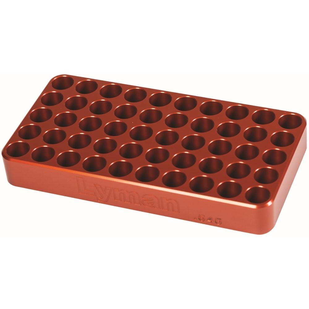 Lyman Anodized Aluminum Loading Block .565" Hole Size - Lyman