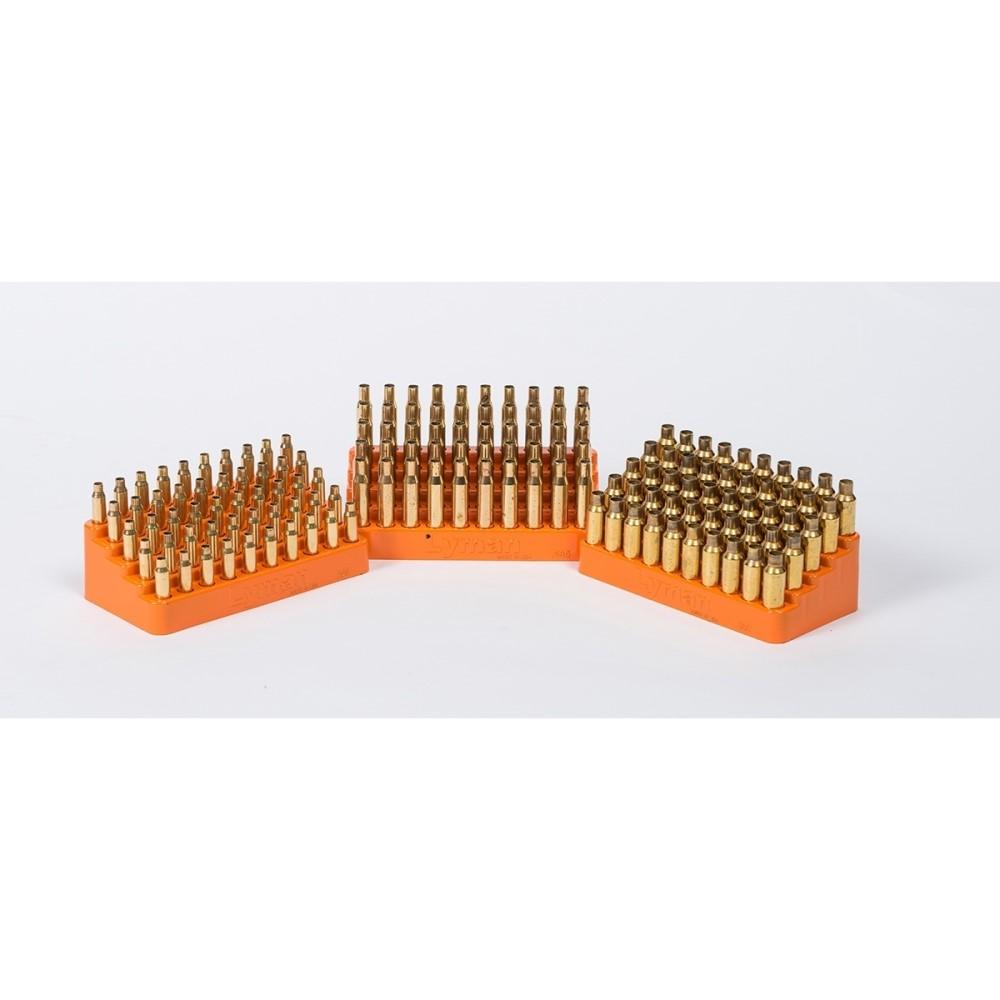 Lyman Bleacher Loading Block for Small Caliber Handguns .445 hole size fits: .380 Auto 9mm Luger .38 Super .357 Sig .38 Special .357 Mag .40 S&W 10mm  - Lyman