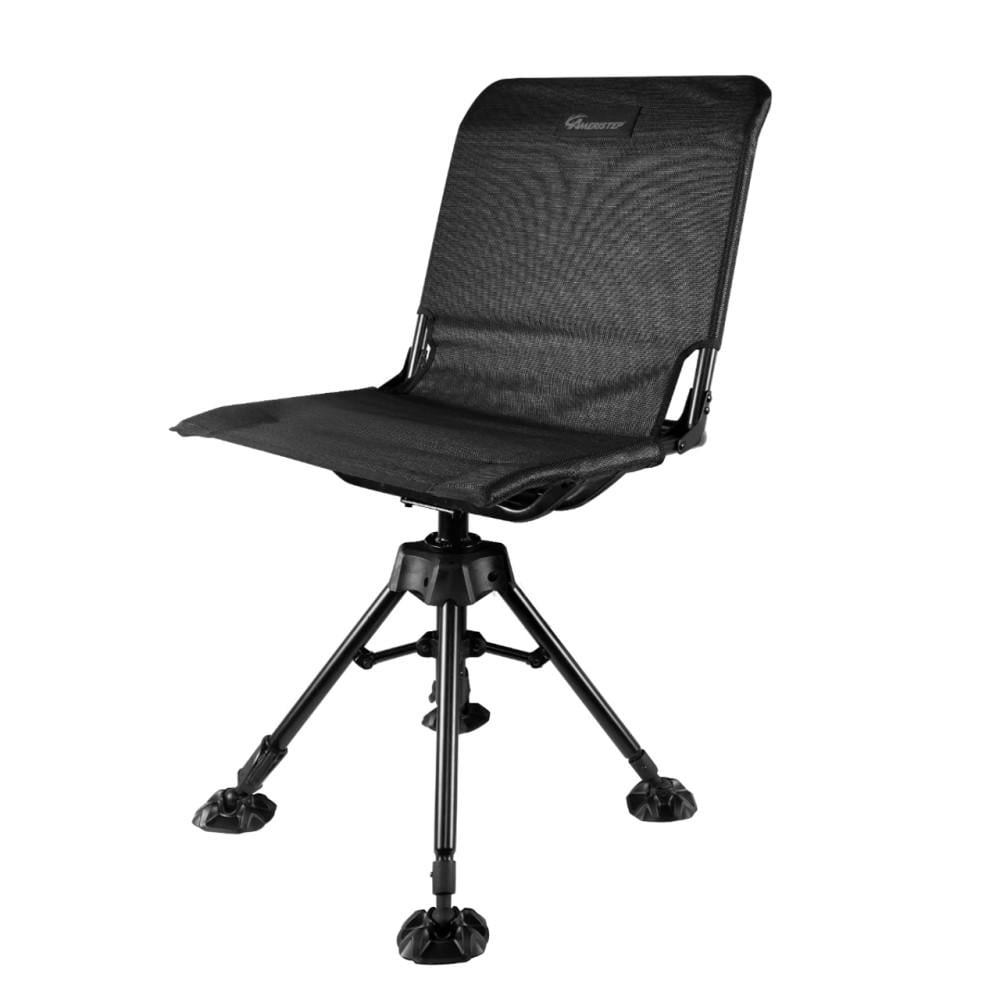 Ameristep 360 Silent Swivel Blind Chair Black - Ameristep