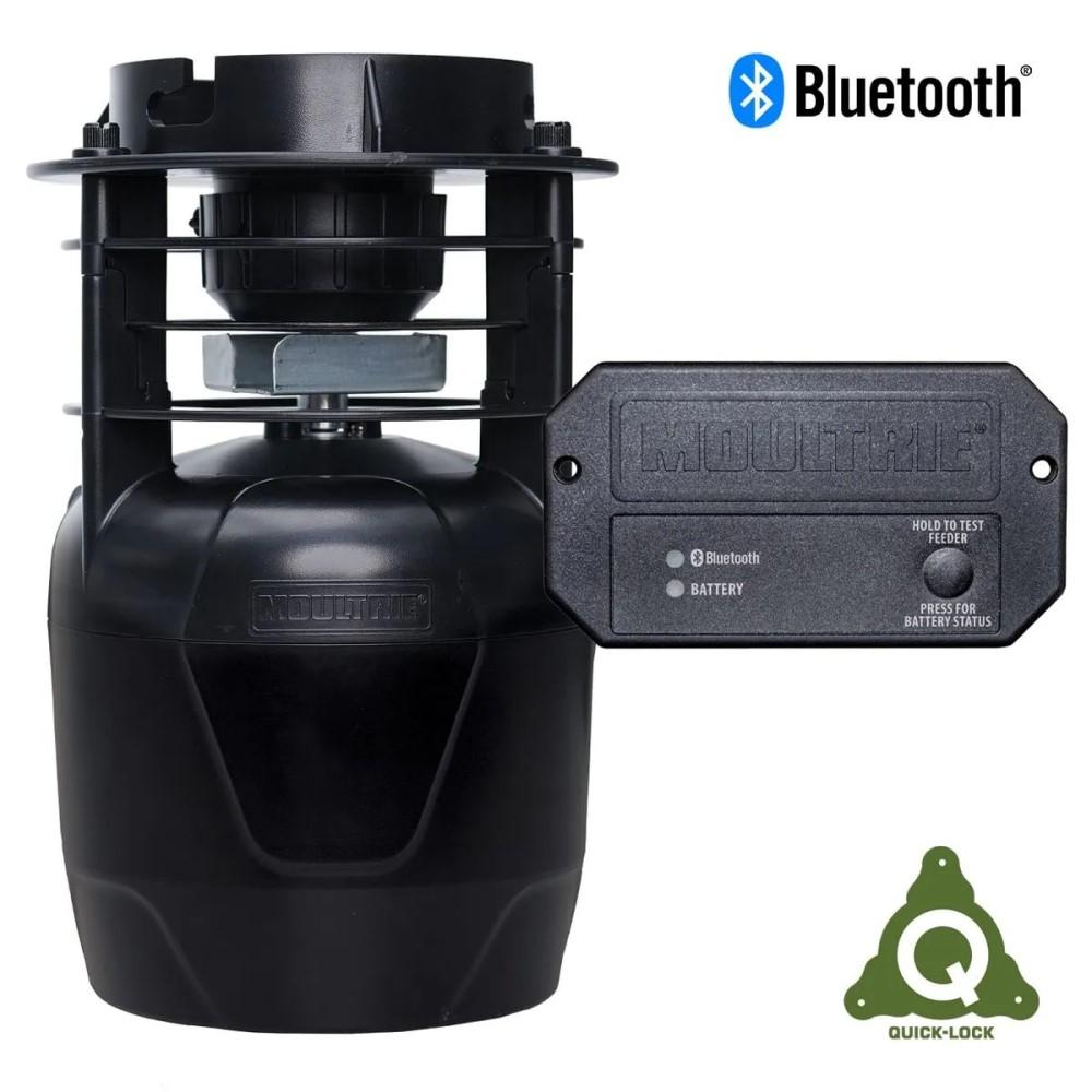 Moultrie Bluetooth Pro Feeder Kit Black - Moultrie