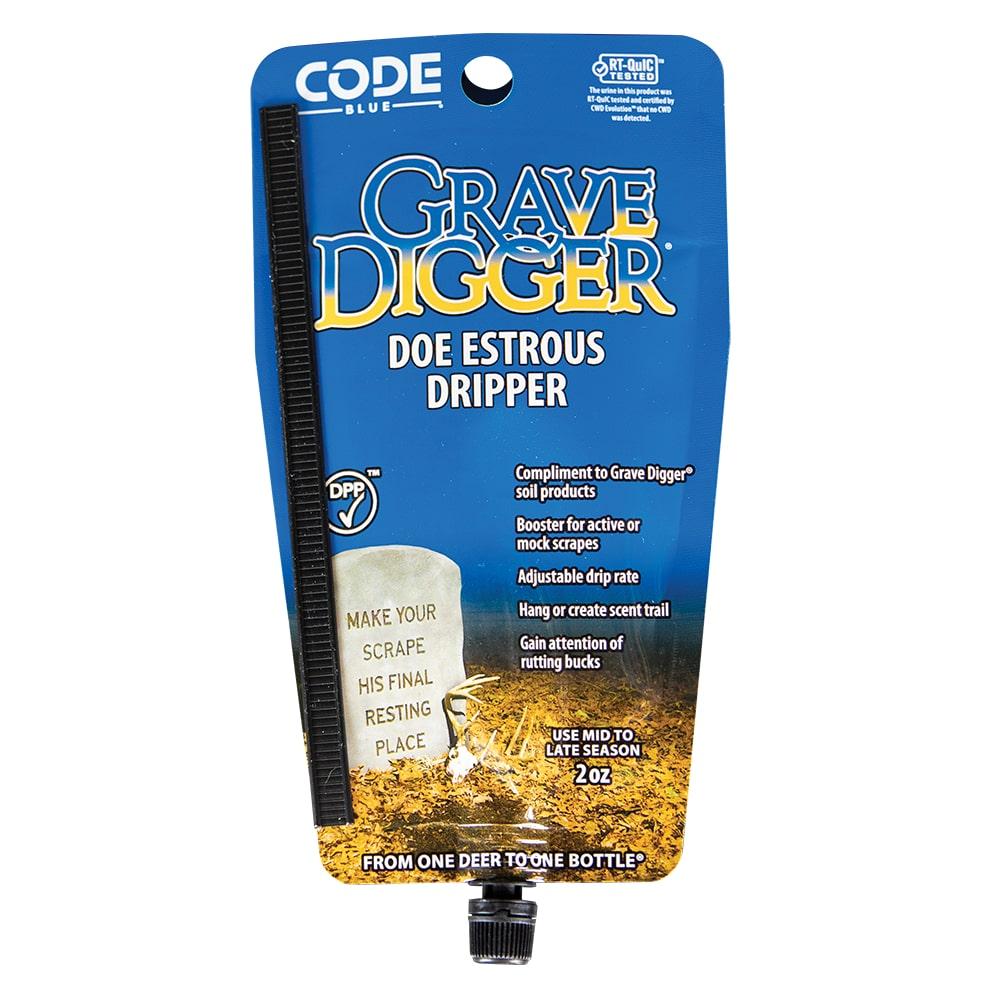 Code Blue Grave Digger Doe Estrous Dripper - Code Blue