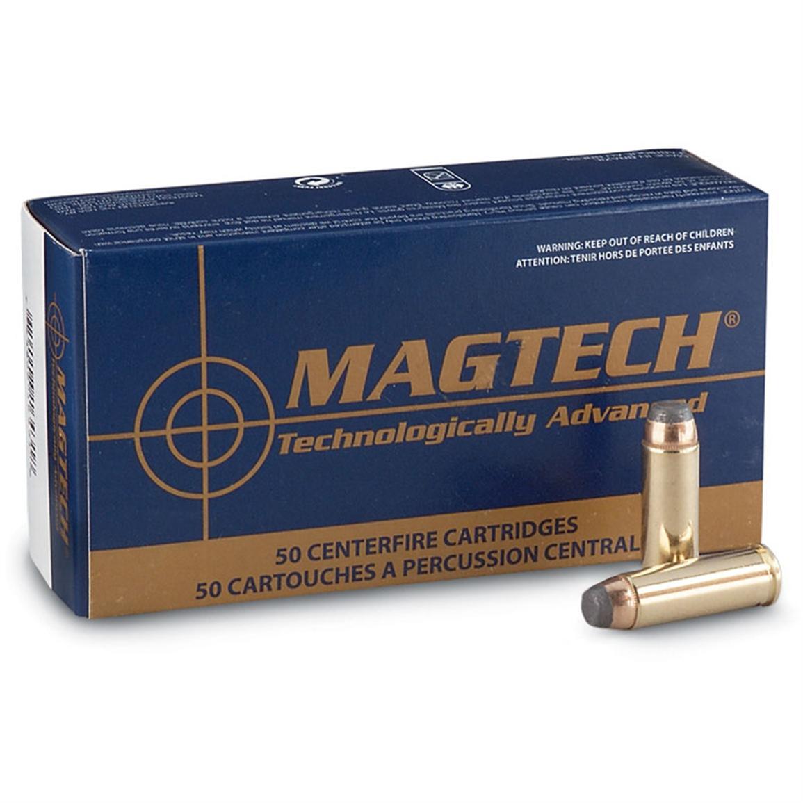 MagTech Handgun Ammunition .357 Mag 158 gr SJHP 1235 fps 50/Box - MagTech