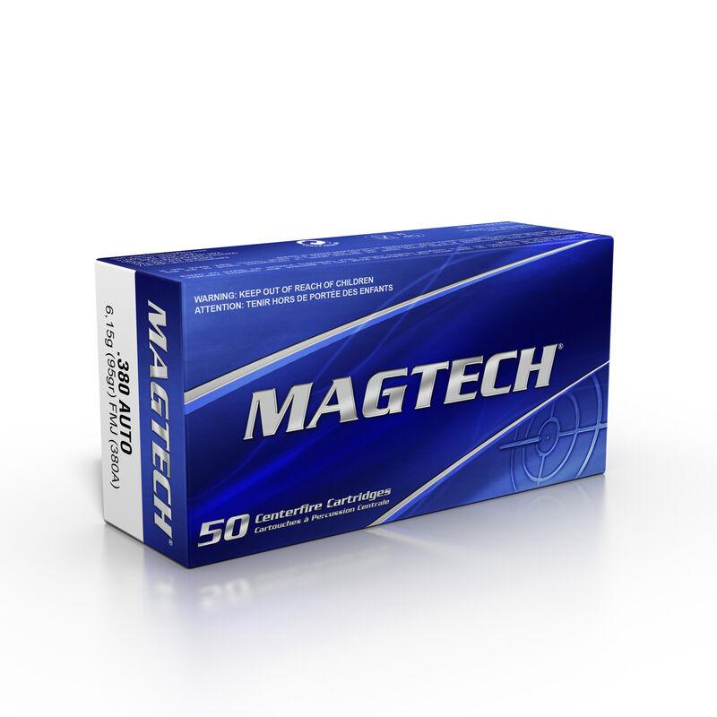 Magtech Shooting Sport FMJ Ammo .380 ACP 95gr 1000/ct - MagTech