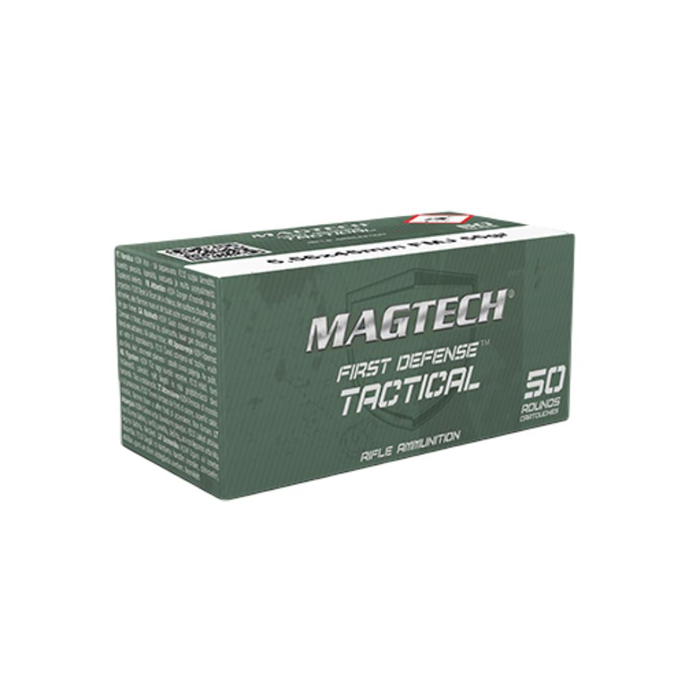 Magtech M193 Ball Rifle Ammunition 5.56x45 55 gr FMJ 3265 fps 50/rd - MagTech