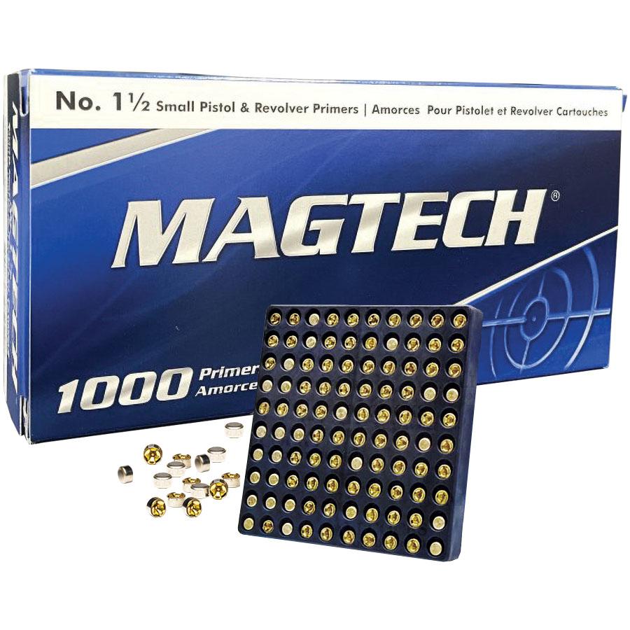 Magtech Small Pistol Primer No.1½ - 1000/ct - MagTech