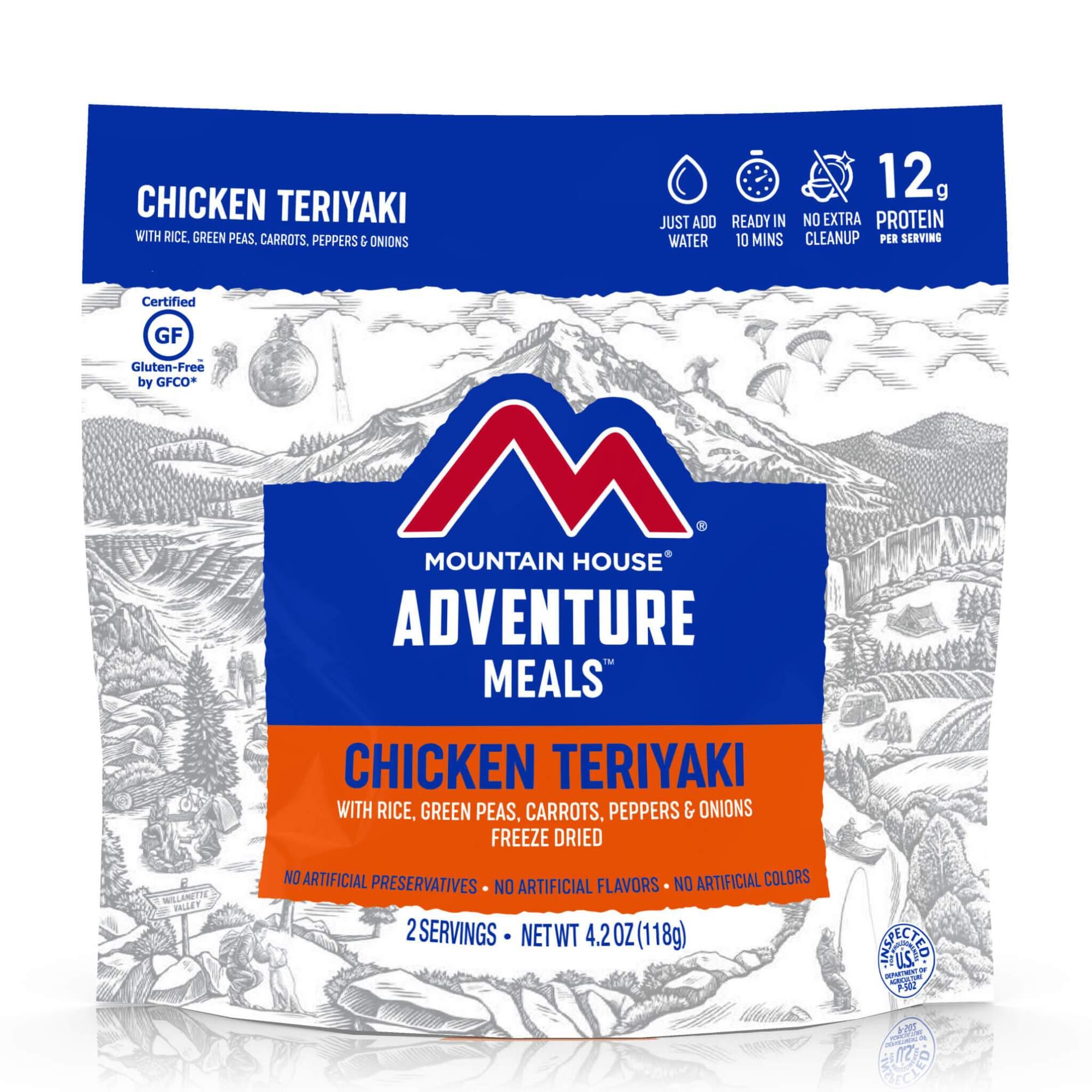 Mountain House Teriyaki Chicken 4.2 oz 2 Servings - Mountain House